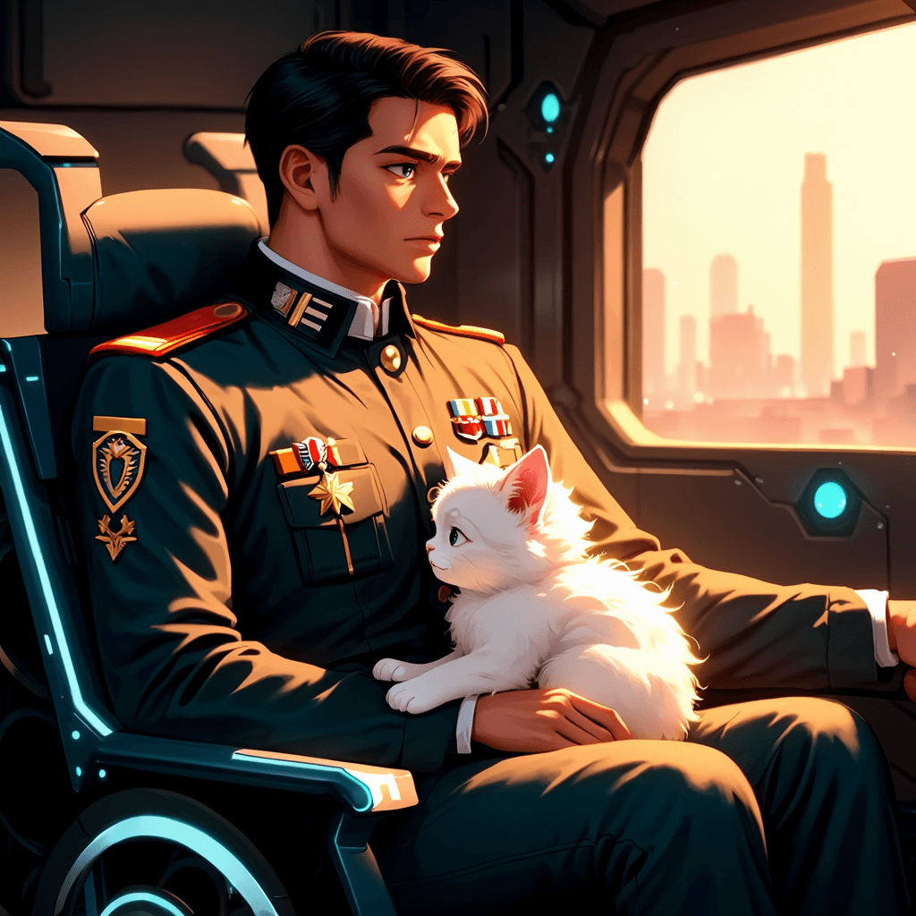 Xuyên Thành Bé Mèo Con Của Tướng Quân Tàn Tật